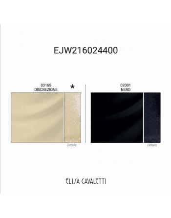 PANTALON MOIRE NERO Elisa Cavaletti EJW216024400N