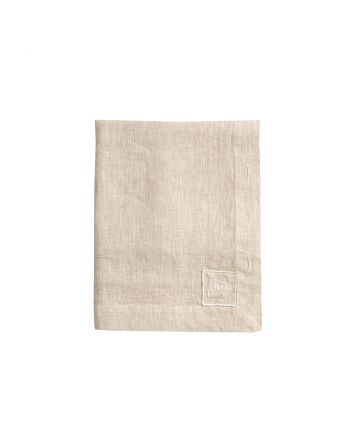 NAPPE RECTANGULAIRE MINERALE OLD LIN EPAIS BOUTONS AGOYA Arte Pura ITAP1514410