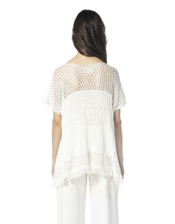 PONCHO MAGLIA FILATO Elisa Cavaletti EJP244013600