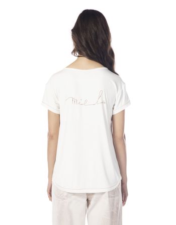 T-SHIRT POESIA Elisa Cavaletti EJP245030703