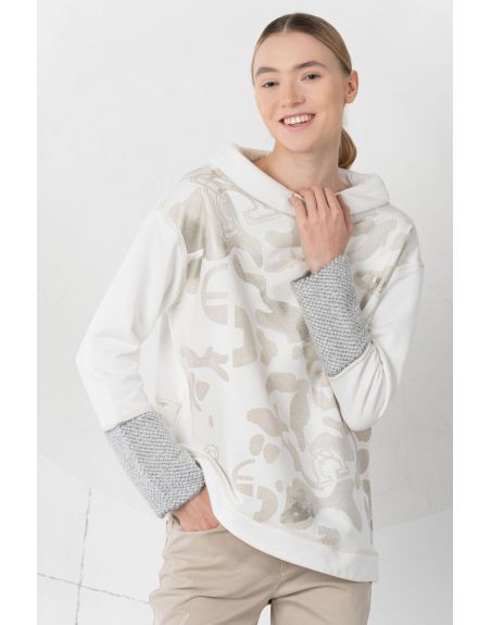 SWEATSHIRT MACULATO Elisa Cavaletti ELW245535200