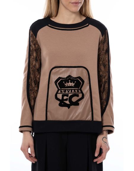 SWEATSHIRT FRIZZANTE Elisa Cavaletti EJW245530710