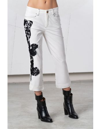 PANTALON RICAMATO Elisa Cavaletti ELP256037900